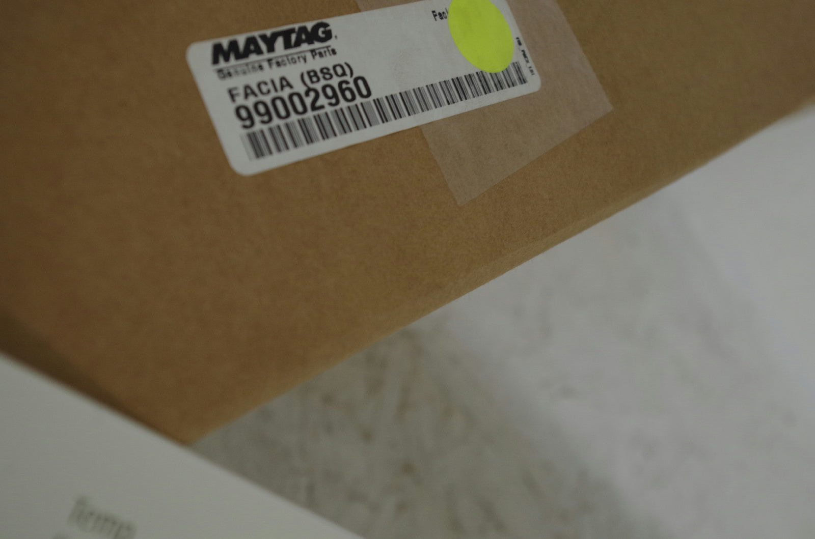 MAYTAG WHIRLPOOL DISHWASHER 99002960 FACIA (BSQ) NEW MAYTAG WHIRLPOOL DISHWASHER 99002960 FACIA (BSQ) NEW